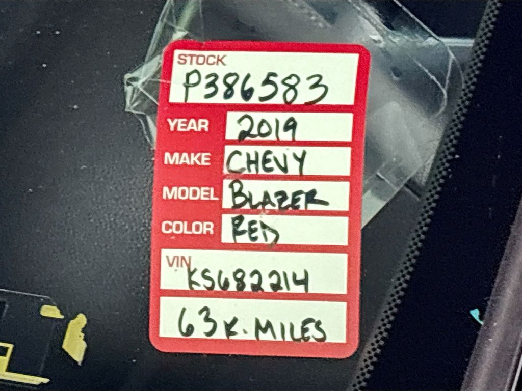 2019 Chevrolet Blazer Base