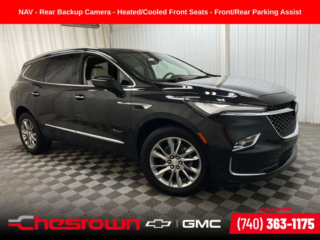 Black (Ebony Twilight Metallic) 2022 Buick Enclave SUV / Crossover Four-Wheel Drive 9-Speed Automatic
