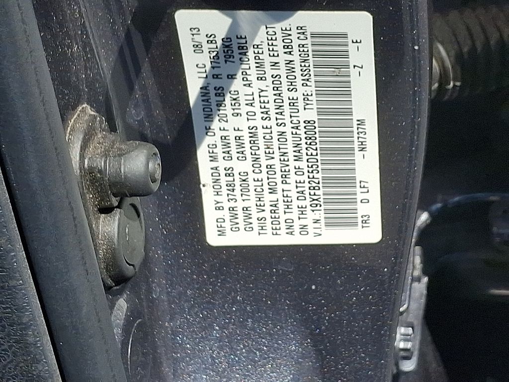 2013 Honda Civic LX 28