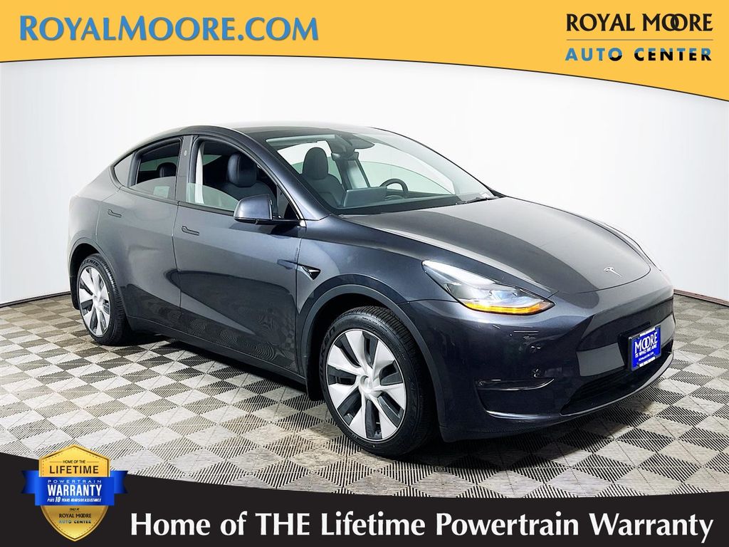 Stealth Gray 2024 Tesla Model Y Long Range AWD SUV / Crossover All-Wheel Drive 1-Speed Automatic