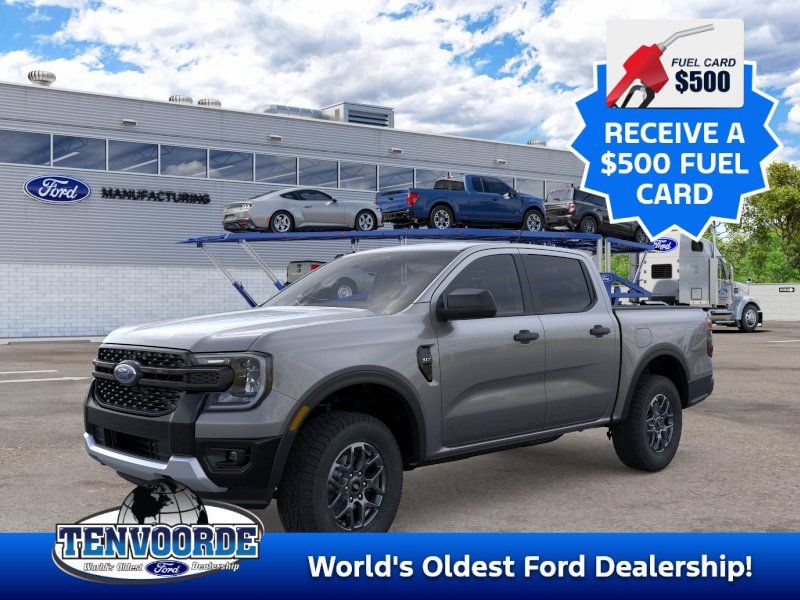 Carbonized Gray Metallic 2026 Ford Ranger Pickup Truck Four-Wheel Drive Automatic