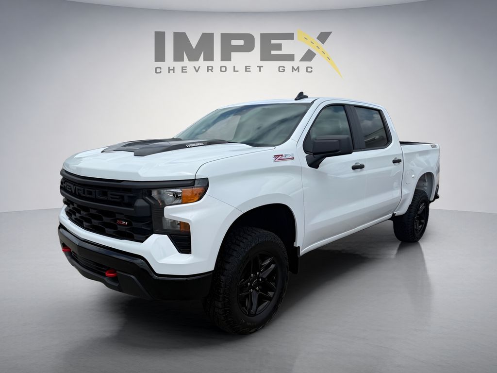 Summit White 2026 Chevrolet Silverado 1500 Pickup Truck Four-Wheel Drive 8-Speed Automatic