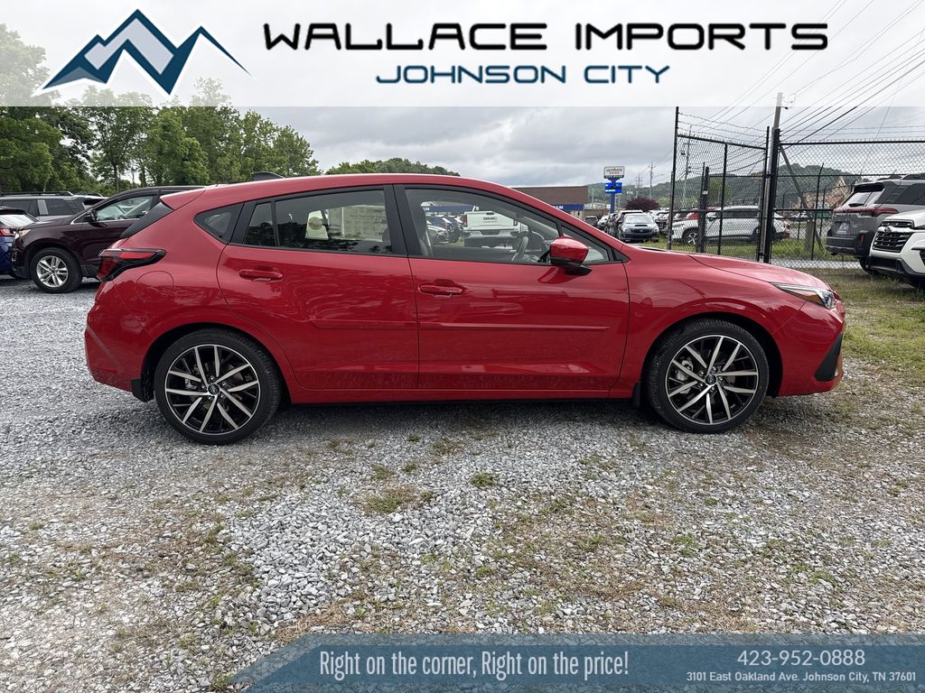 Pure Red 2026 Subaru Impreza Wagon All-Wheel Drive Continuously Variable Transmission