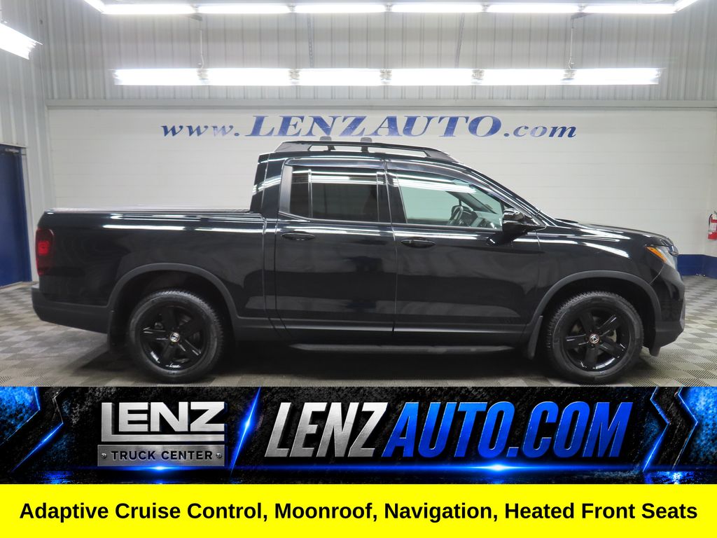 Crystal Black Pearl 2022 Honda Ridgeline Black Edition AWD Pickup Truck All-Wheel Drive 9-Speed Automatic