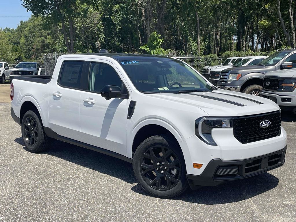 Oxford White 2026 Ford Maverick Pickup Truck All-Wheel Drive Continuously Variable Transmission
