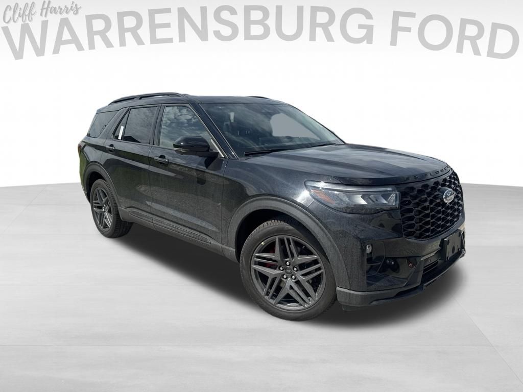 Agate Black Metallic 2026 Ford Explorer SUV / Crossover All-Wheel Drive Automatic