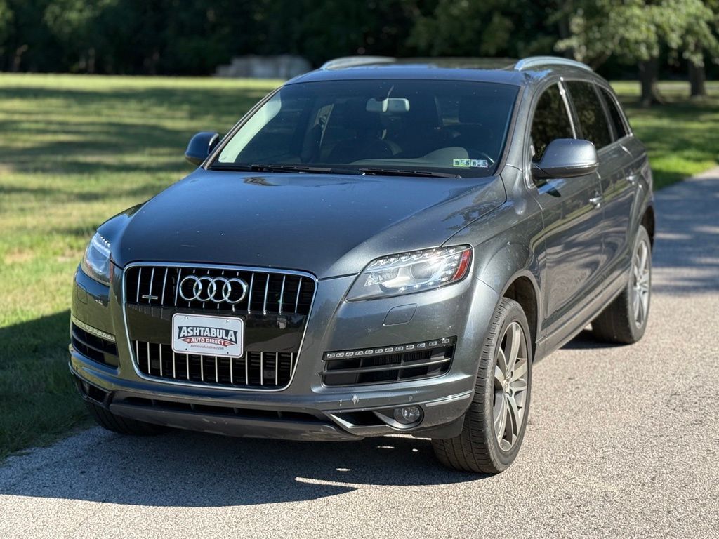 Daytona Gray Pearl 2015 Audi Q7 SUV / Crossover All-Wheel Drive 8-Speed Automatic
