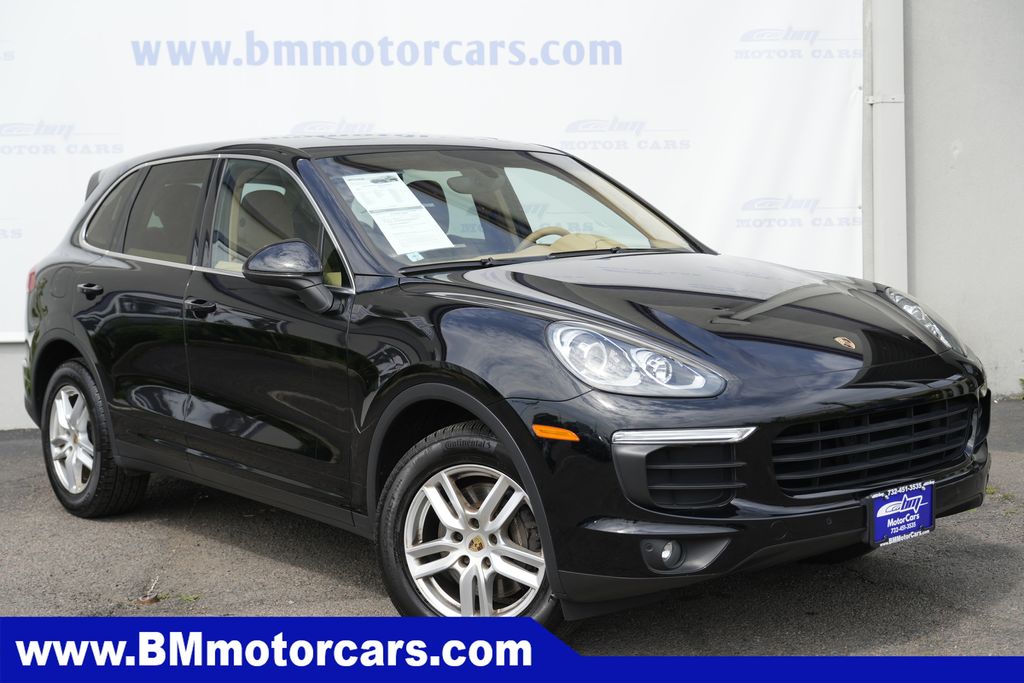 Black 2016 Porsche Cayenne SUV / Crossover All-Wheel Drive 8-Speed Automatic