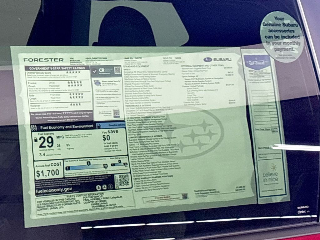 2026 Subaru Forester Limited