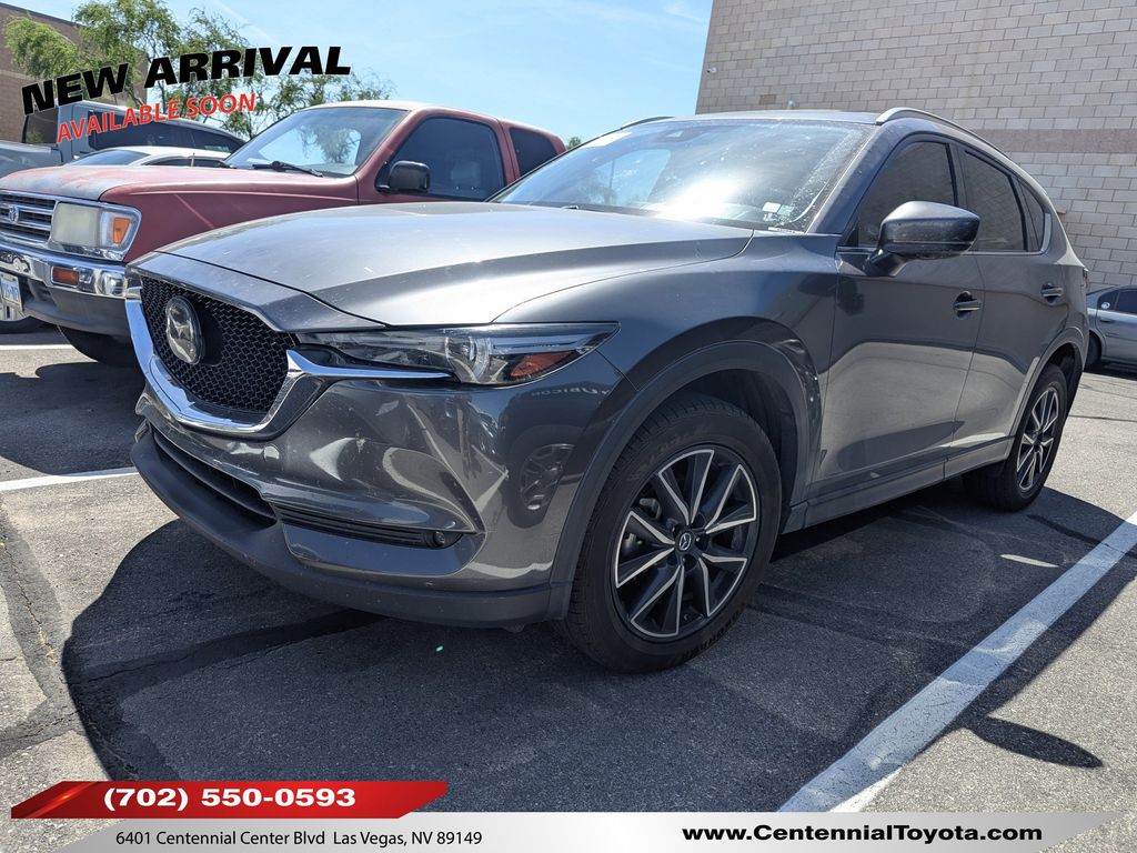 Machine Gray 2018 Mazda CX-5 Grand Touring AWD SUV / Crossover All-Wheel Drive 6-Speed Automatic