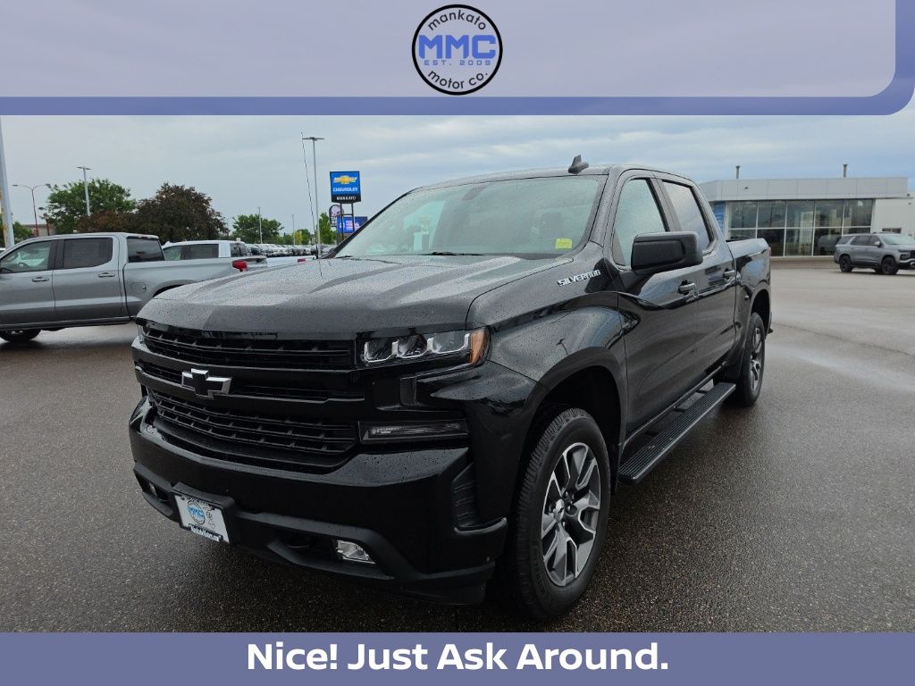 Black 2020 Chevrolet Silverado 1500 Pickup Truck Four-Wheel Drive 8-Speed Automatic