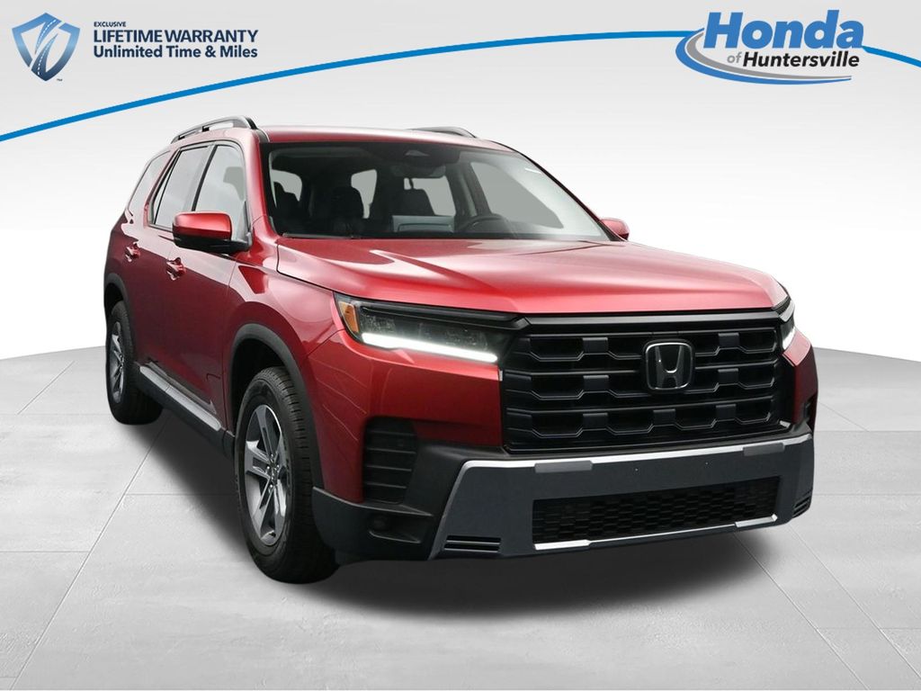 Red 2026 Honda Pilot EX-L FWD SUV / Crossover Front-Wheel Drive Automatic