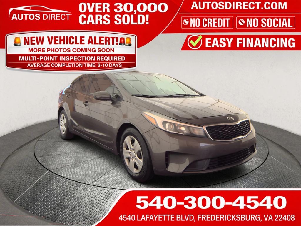 Titanium Bronze 2018 Kia Forte LX Sedan Front-Wheel Drive Manual