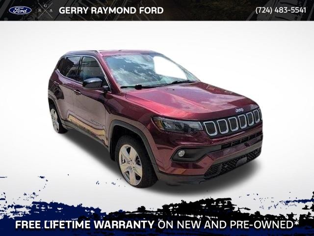 Velvet Red Pearlcoat 2022 Jeep Compass SUV / Crossover Four-Wheel Drive 9-Speed Automatic