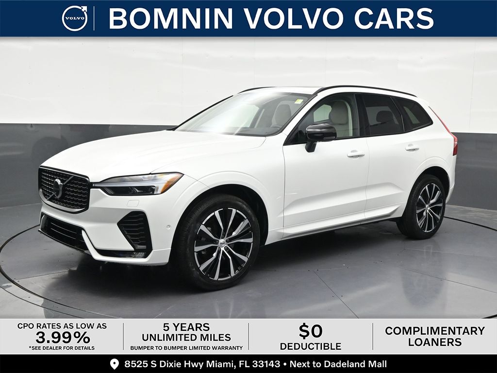 Crystal White 2025 Volvo XC60 SUV / Crossover All-Wheel Drive Automatic