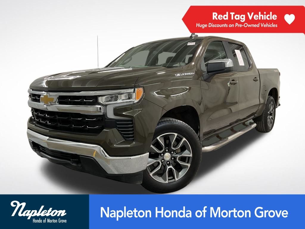 Harvest Bronze Metallic 2023 Chevrolet Silverado 1500 Pickup Truck Four-Wheel Drive 8-Speed Automatic