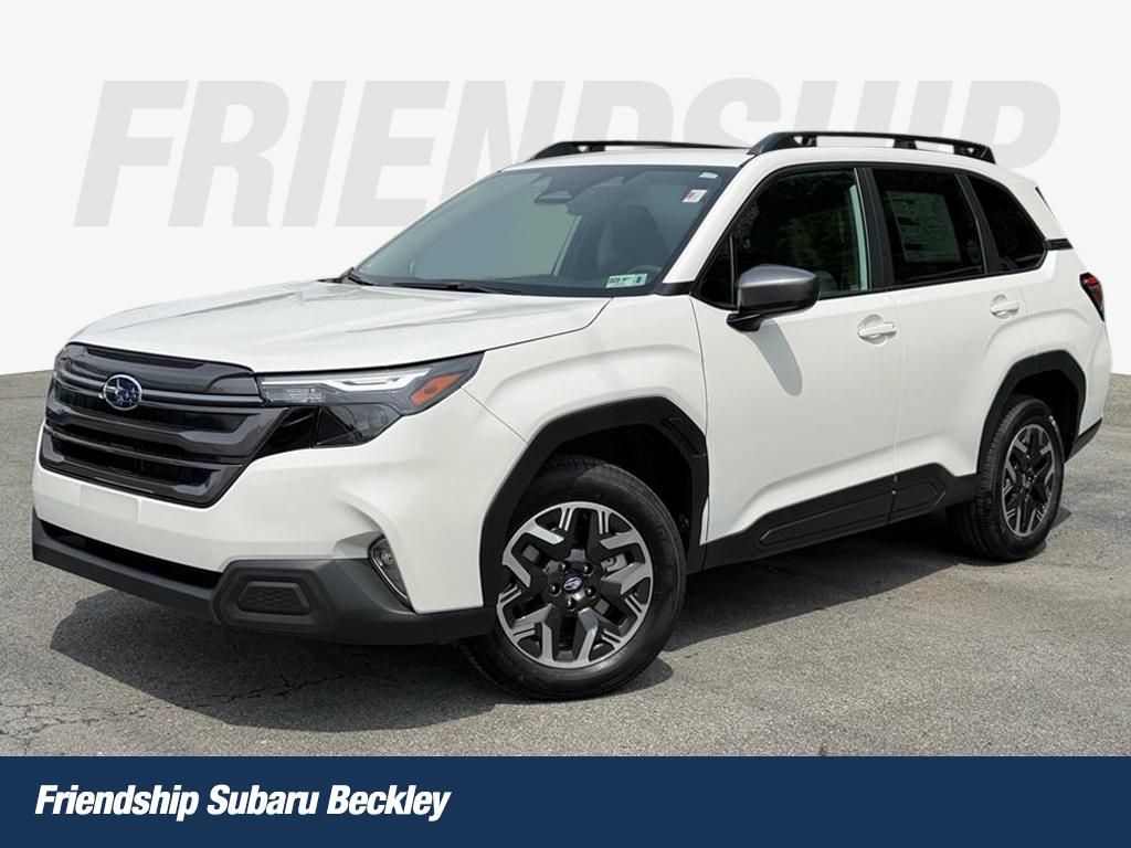 White 2026 Subaru Forester SUV / Crossover All-Wheel Drive Continuously Variable Transmission