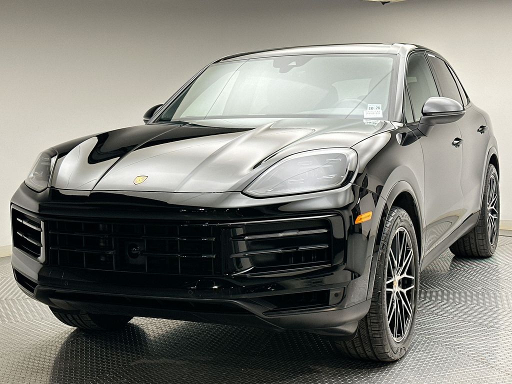 Black 2024 Porsche Cayenne SUV / Crossover All-Wheel Drive 8-Speed Automatic