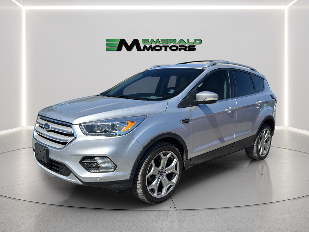 Silver 2017 Ford Escape SUV / Crossover All-Wheel Drive 6-Speed Automatic