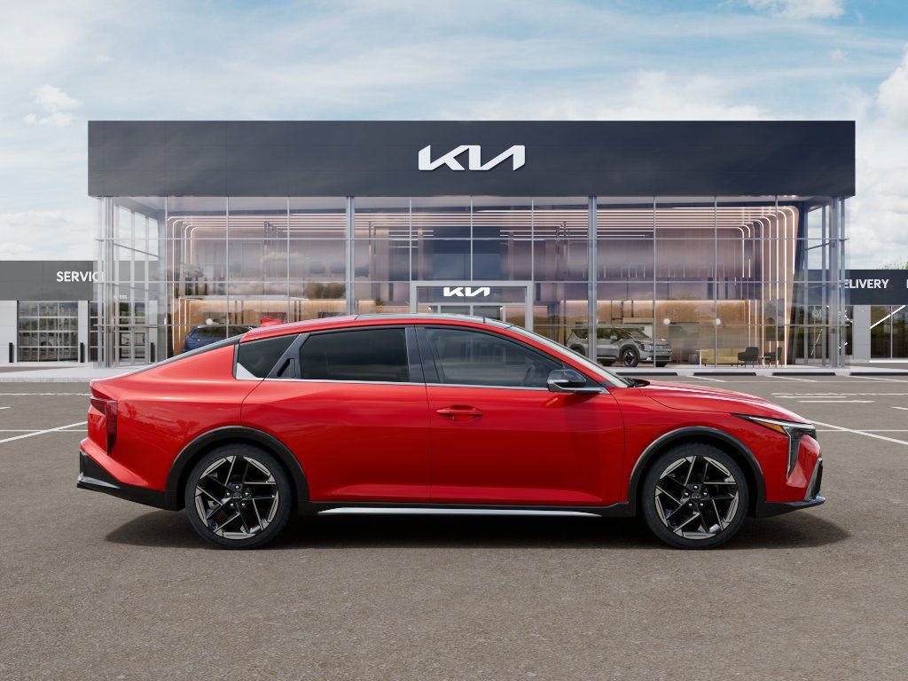 2026 Currant Red Kia K4 GT-Line FWD Sedan
