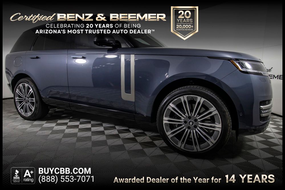 Varesine Blue Metallic 2025 Land Rover Range Rover SUV / Crossover All-Wheel Drive 8-Speed Automatic