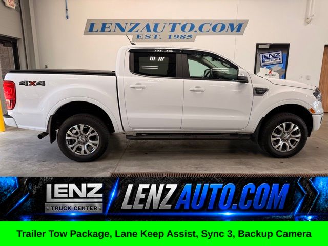 Oxford White 2021 Ford Ranger Pickup Truck Four-Wheel Drive Automatic