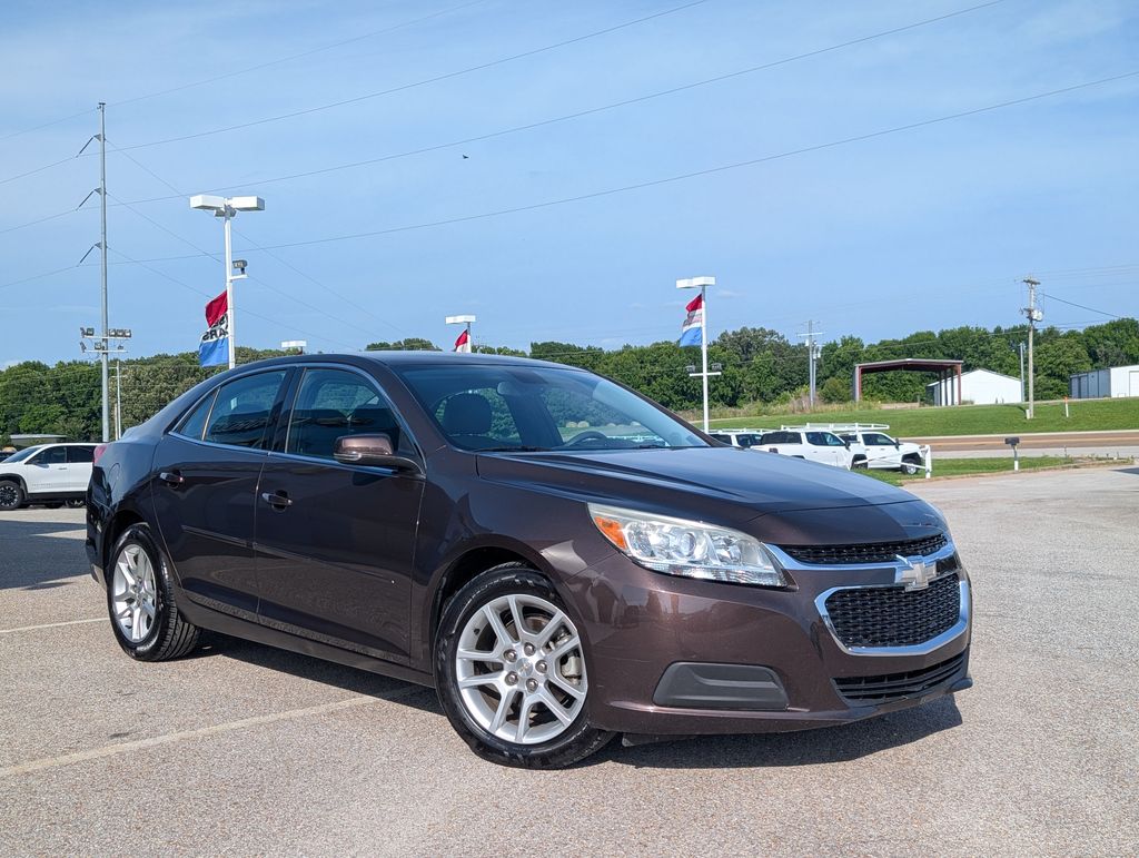Autumn Bronze Metallic 2015 Chevrolet Malibu Sedan Front-Wheel Drive 6-Speed Automatic Overdrive