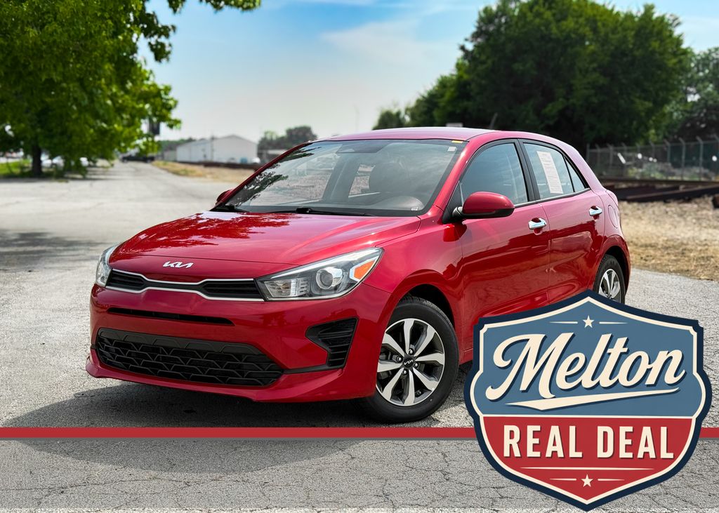 Currant Red 2023 Kia Rio5 Wagon Front-Wheel Drive Continuously Variable Transmission