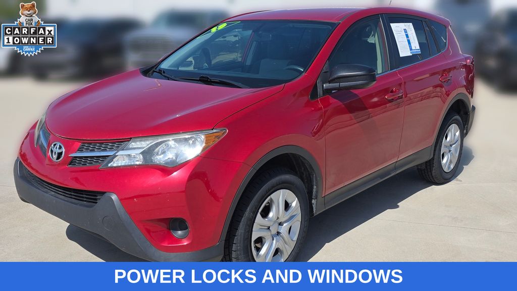Barcelona Red Metallic 2015 Toyota RAV4 SUV / Crossover Front-Wheel Drive 6-Speed Automatic