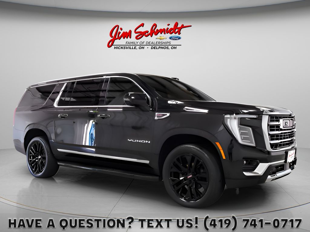 Black 2025 GMC Yukon XL SUV / Crossover Four-Wheel Drive