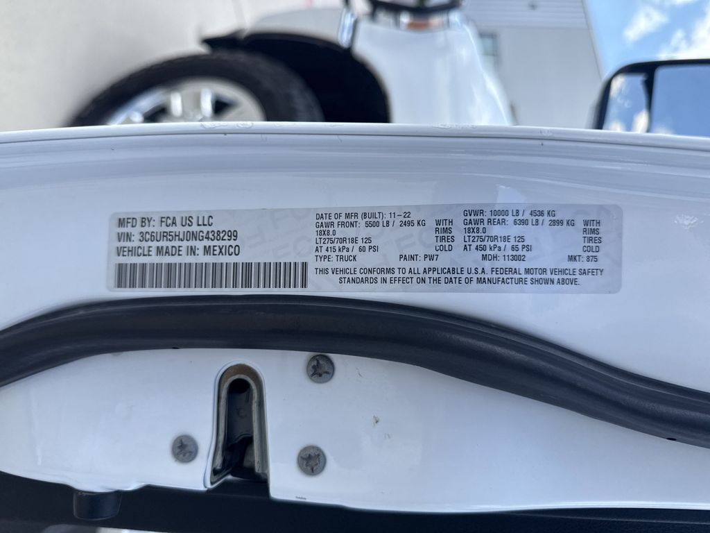2022 Ram 2500 Tradesman White at Texan Dodge Chrysler Jeep Ram
