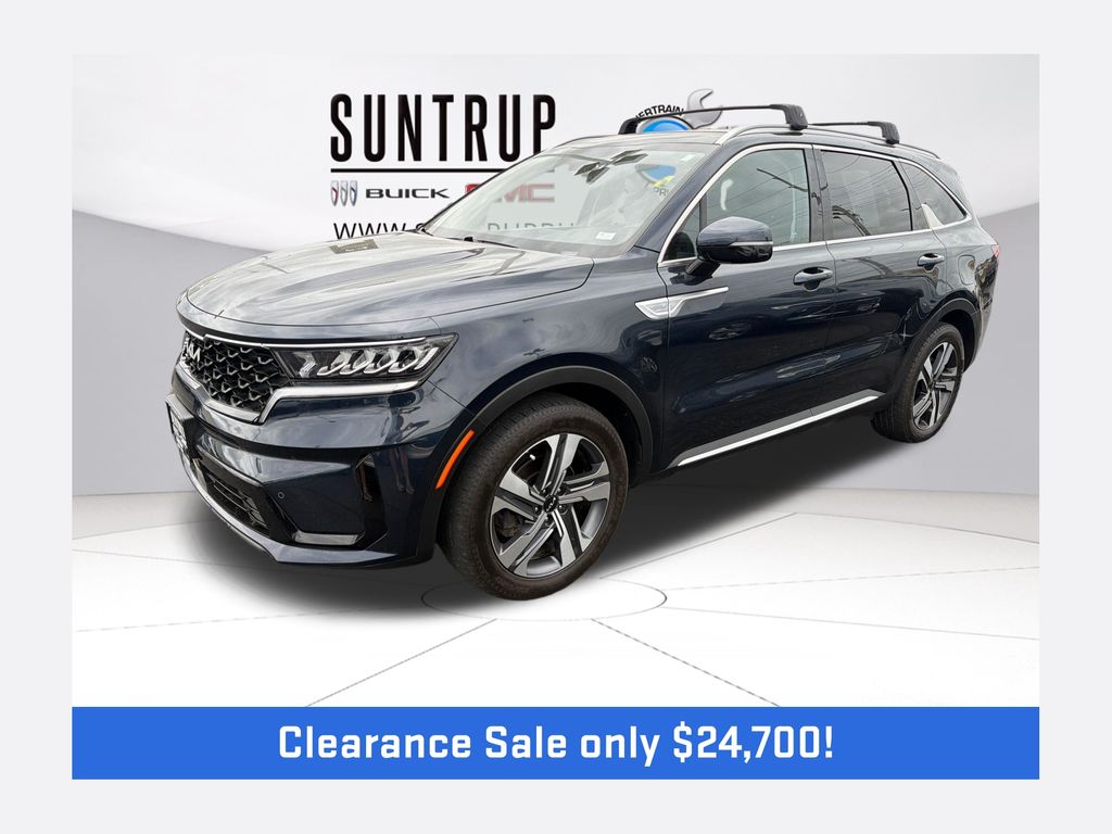 Gravity Blue 2023 Kia Sorento Hybrid SUV / Crossover All-Wheel Drive 6-Speed Automatic