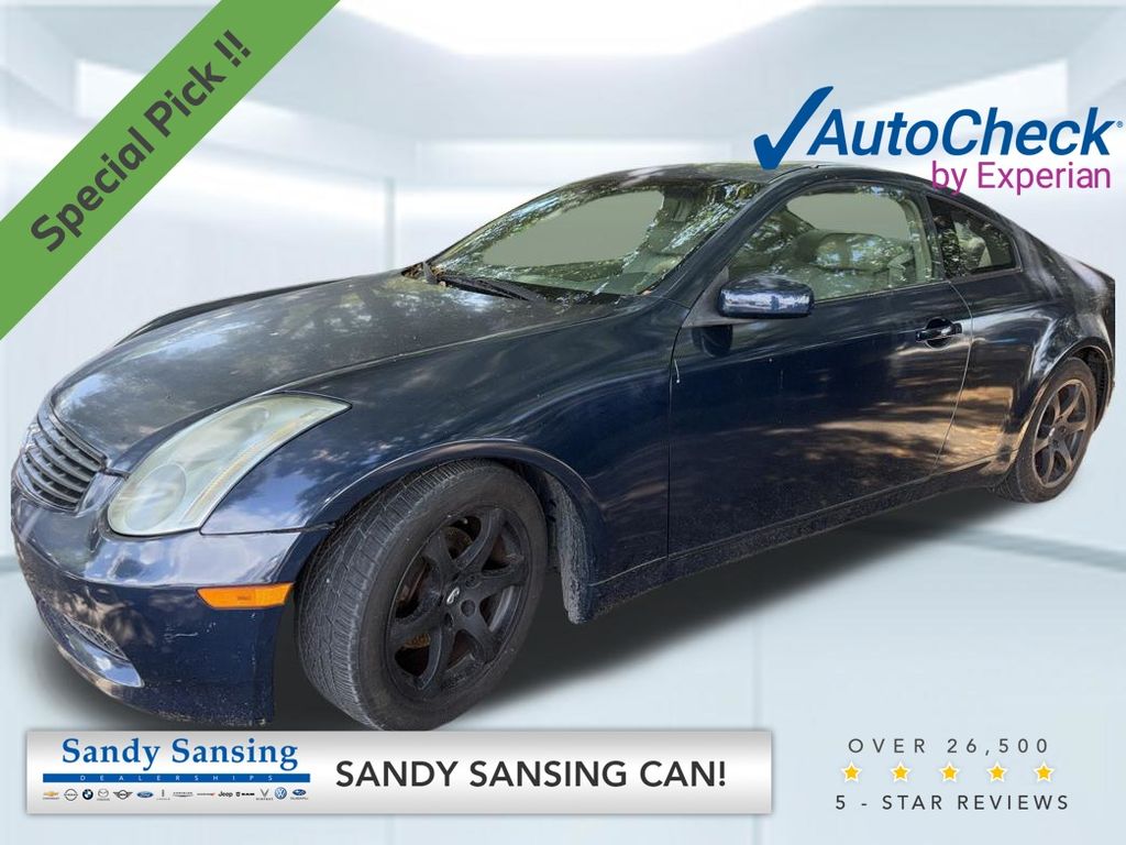 Twilight Blue Pearl 2004 INFINITI G35 Coupe RWD Coupe Rear-Wheel Drive 5-Speed Automatic Overdrive