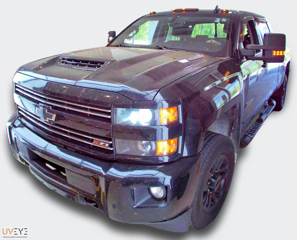 Black 2019 Chevrolet Silverado 2500HD LTZ Crew Cab 4WD Pickup Truck Four-Wheel Drive 6-Speed Automatic