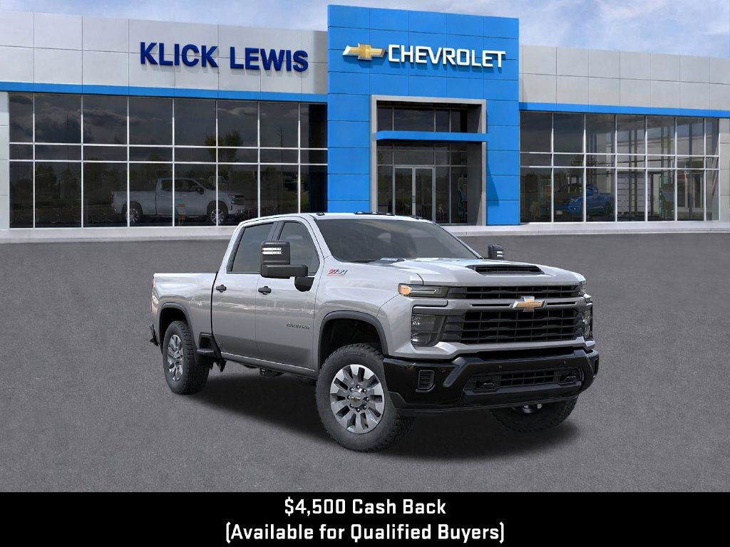 2026 Chevrolet Silverado 2500HD Custom Gray at Luther Ford