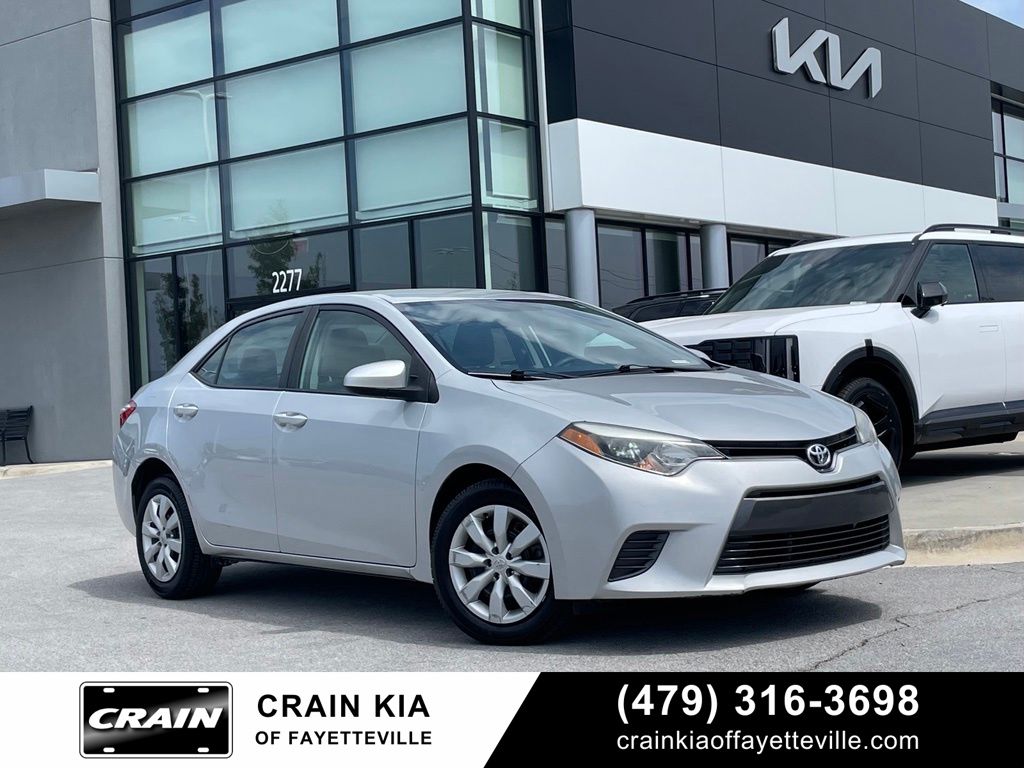 Classic Silver Metallic 2016 Toyota Corolla Sedan Front-Wheel Drive Continuously Variable Transmission