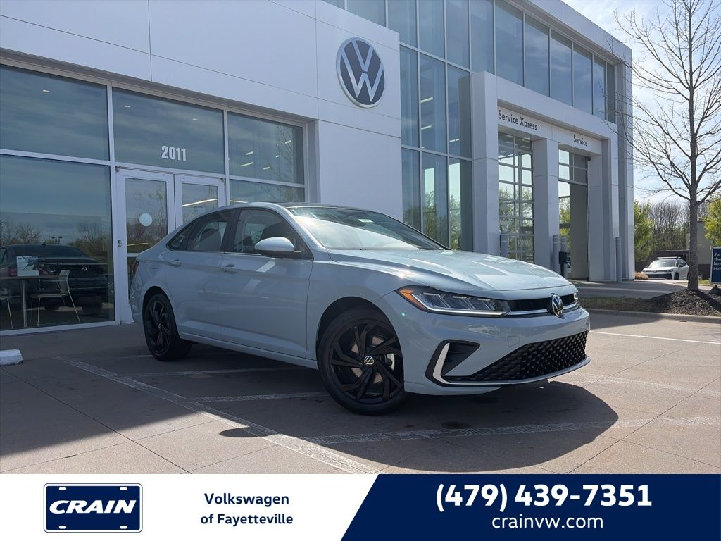 Gray 2026 Volkswagen Jetta SE FWD Sedan Front-Wheel Drive 8-Speed Automatic