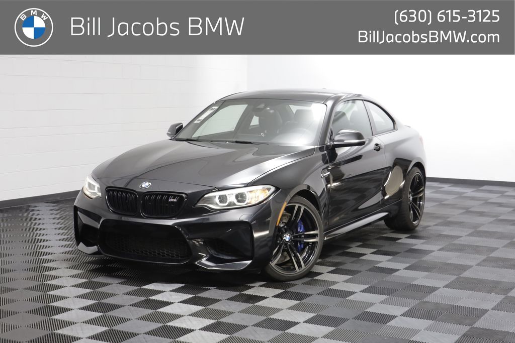 Black Sapphire Metallic 2017 BMW M2 Coupe Rear-Wheel Drive Automatic
