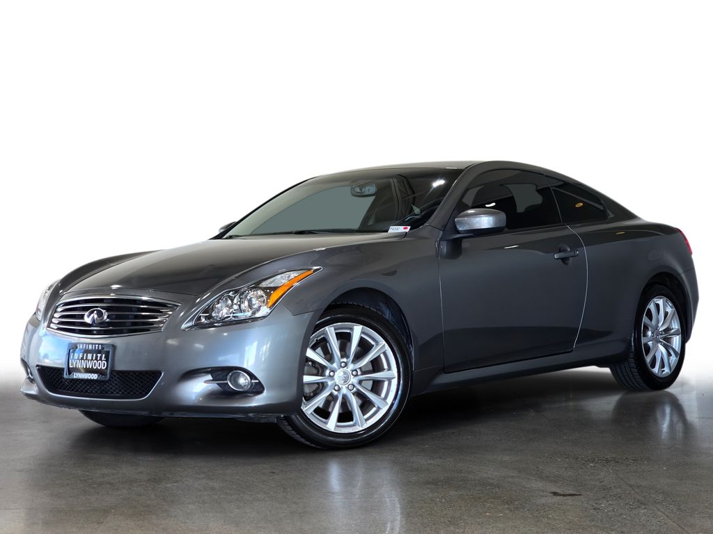 Gray (Graphite Shadow) 2011 INFINITI G37 Coupe All-Wheel Drive 7-Speed Automatic