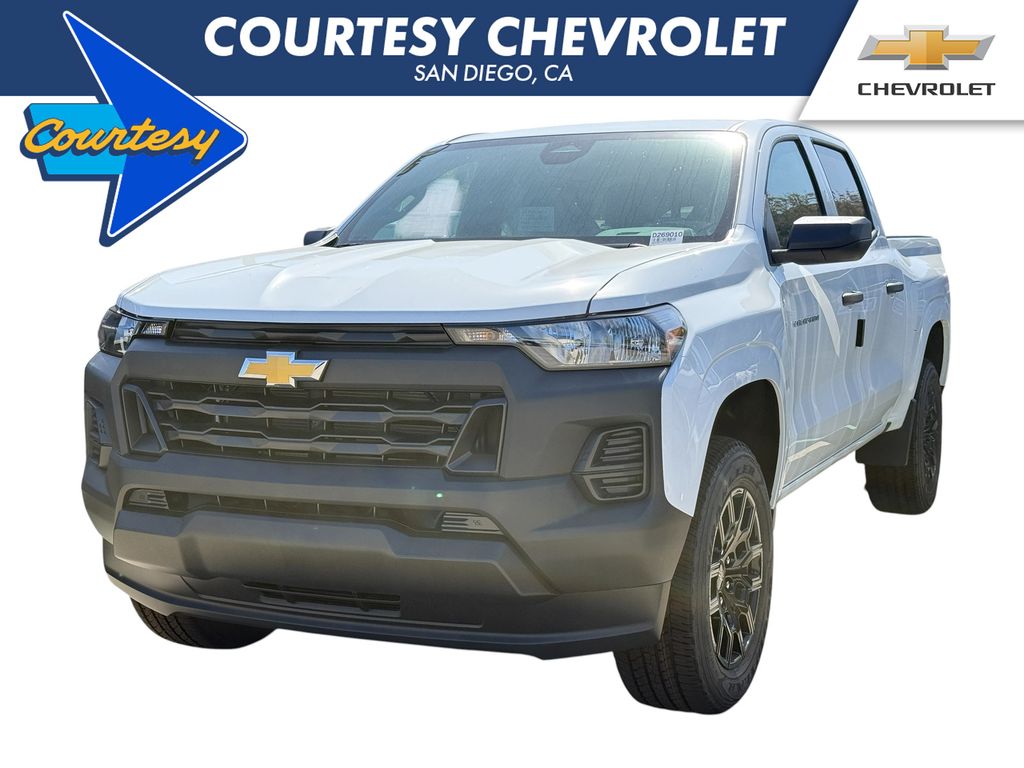 Summit White 2026 Chevrolet Colorado Pickup Truck 4X2 8-Speed Automatic