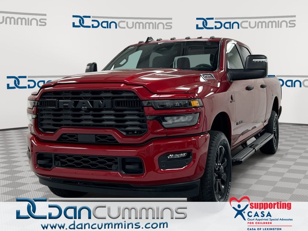 Molten Red Pearlcoat 2026 RAM 2500 Pickup Truck Four-Wheel Drive 8-Speed Automatic
