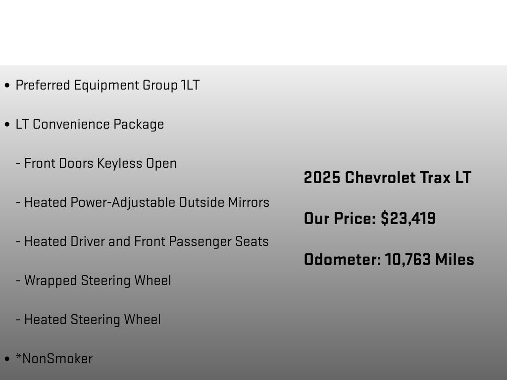 2025 Chevrolet Trax LT Red at Klick Lewis Buick Chevrolet