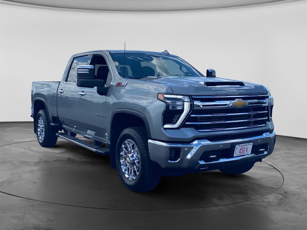 Sterling Gray Metallic 2024 Chevrolet Silverado 2500HD Pickup Truck Four-Wheel Drive Automatic