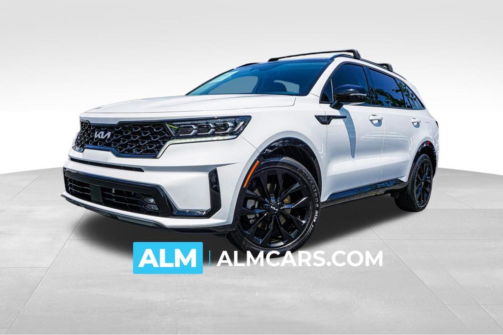 Glacial White Pearl 2022 Kia Sorento SUV / Crossover Front-Wheel Drive 8-Speed Dual Clutch