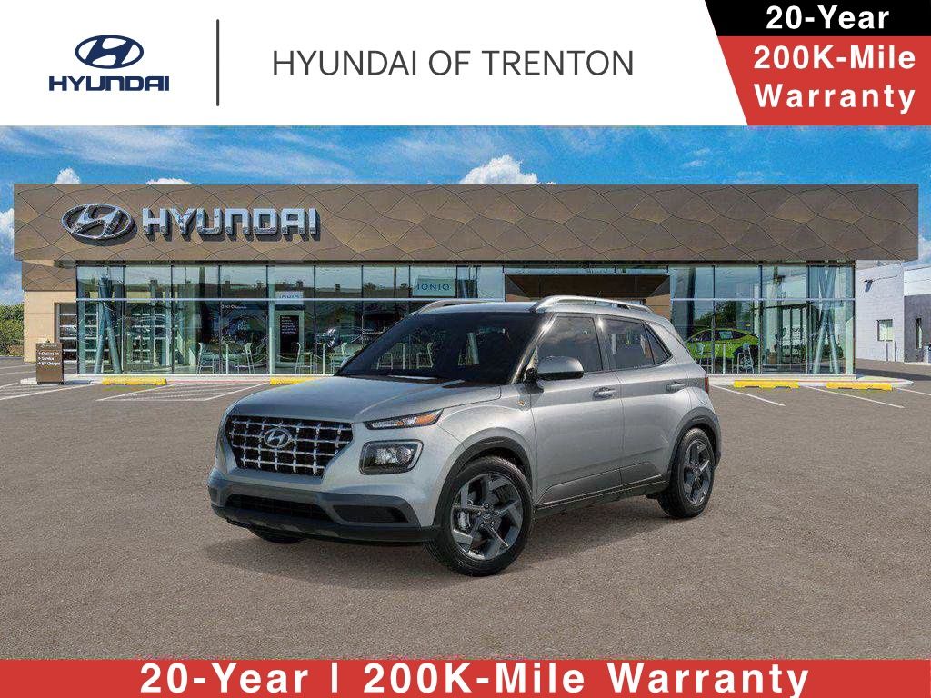 Shimmering Silver 2026 Hyundai Venue SUV / Crossover Front-Wheel Drive Continuously Variable Transmission