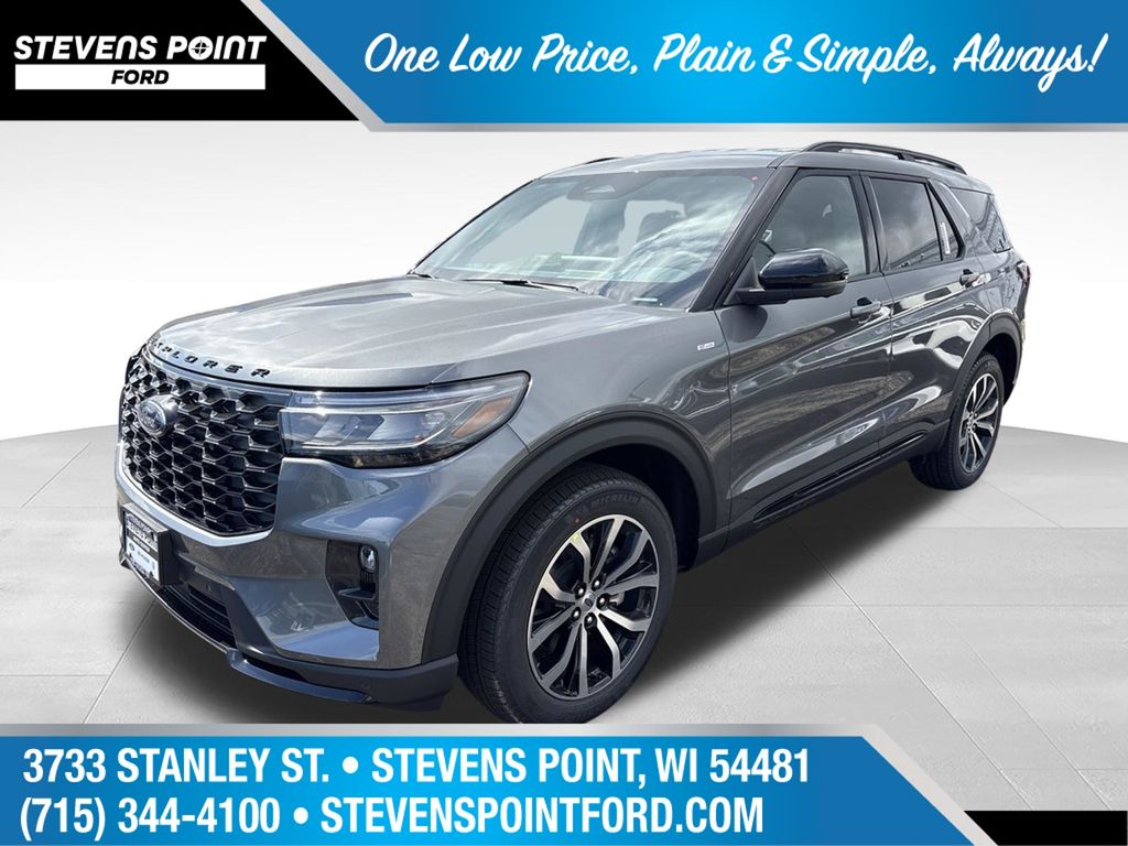 Gray Metallic 2026 Ford Explorer SUV / Crossover All-Wheel Drive Automatic