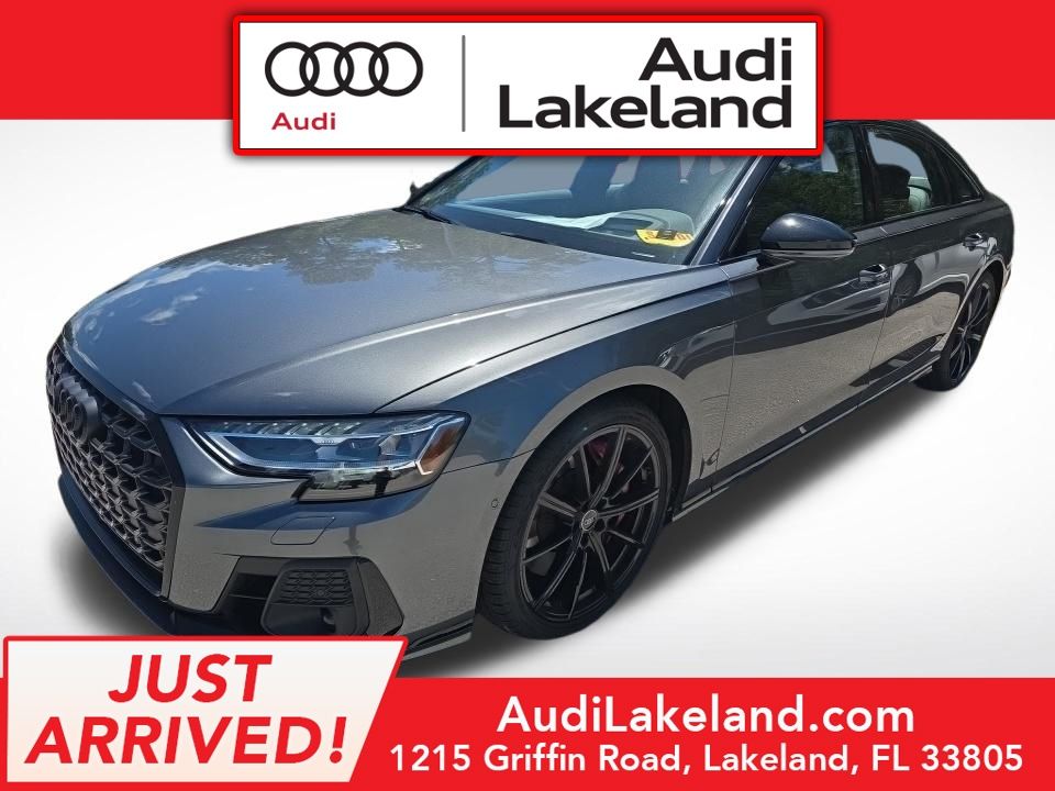 Daytona Gray Pearl 2023 Audi S8 4.0T quattro Sedan All-Wheel Drive 8-Speed Automatic