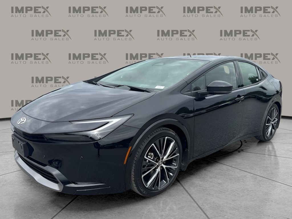 Midnight Black Metallic 2026 Toyota Prius Hatchback Front-Wheel Drive Continuously Variable Transmission
