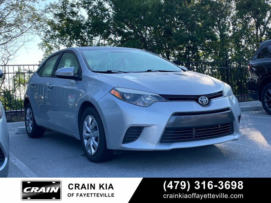 Classic Silver Metallic 2016 Toyota Corolla Sedan Front-Wheel Drive Continuously Variable Transmission