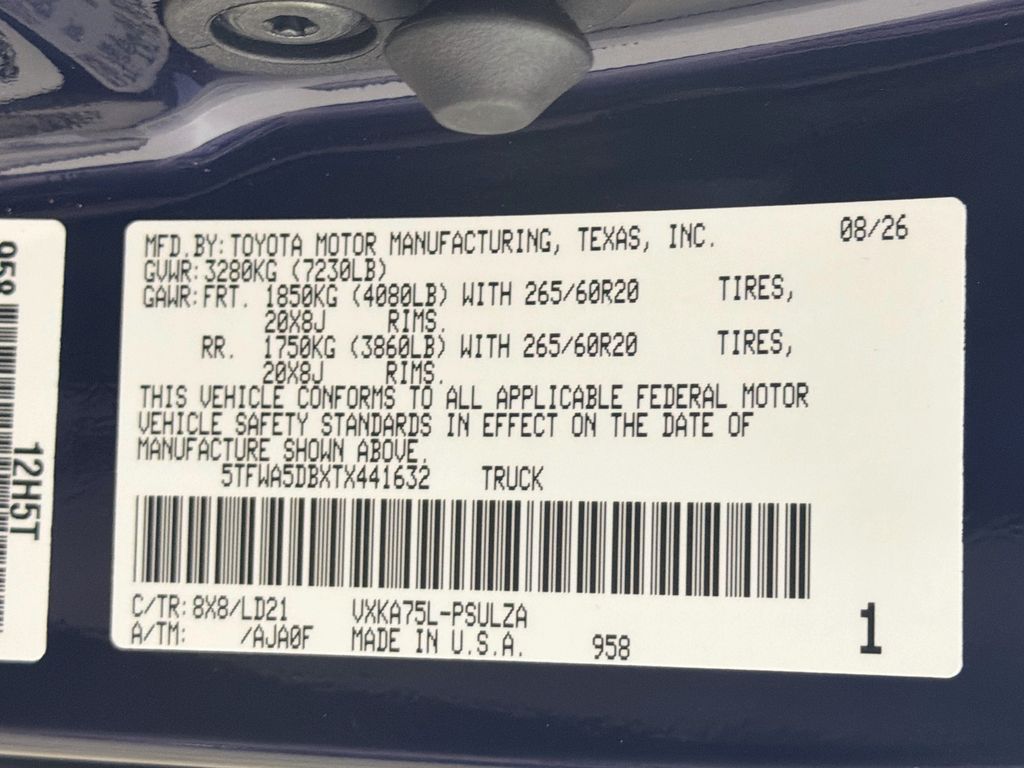 New 2026 Toyota Tundra Truck